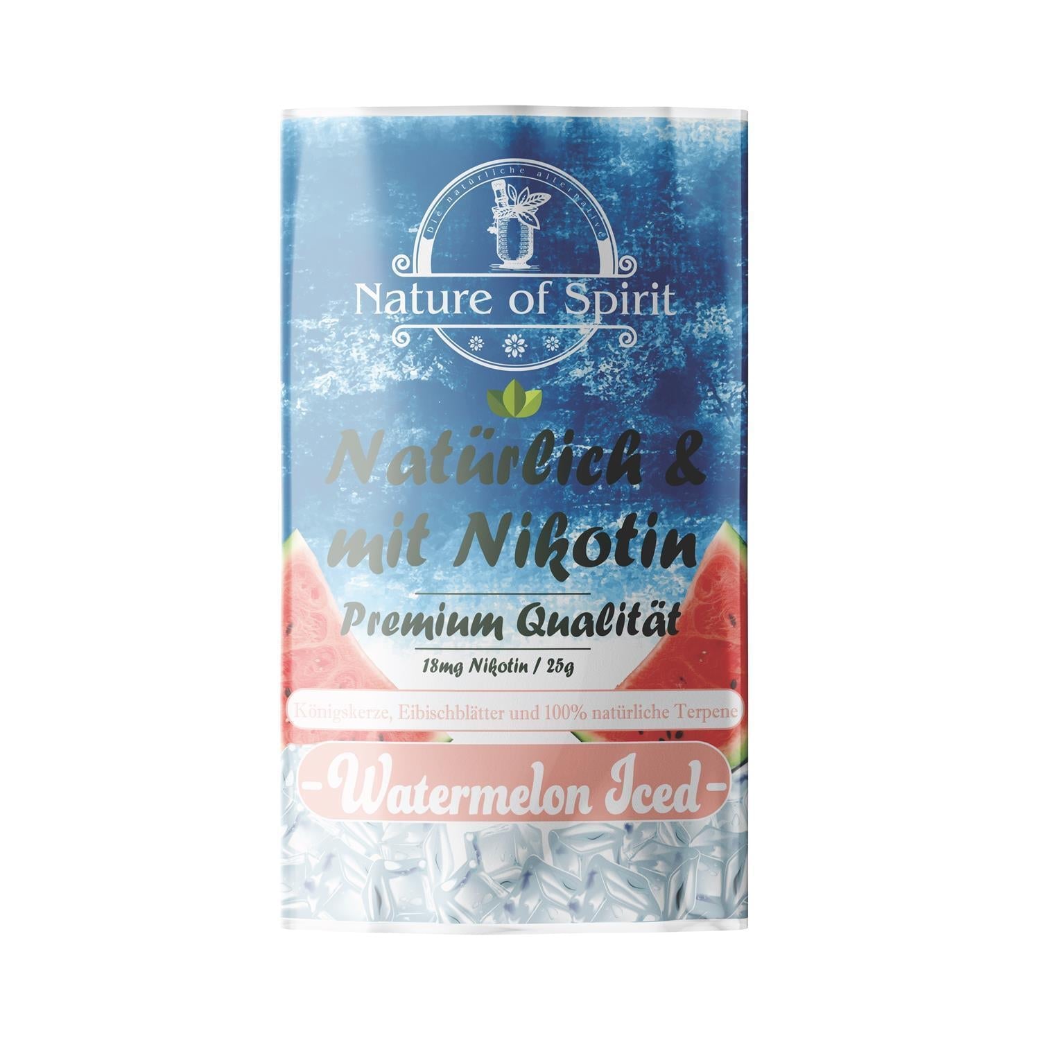 Nature of Spirit Watermelon 25 g - mit Nikotin (18mg/25g) Nature of Spirit